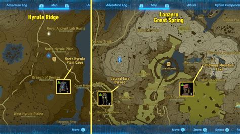 all climbing gear locations botw.